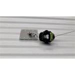 Antiqueda retrátil, com exoesqueleto, instalado em ancoragem de cobertura metálica