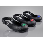 Biqueiras de visitante Tiger Grip em alumínio/titânio com código de cores — proteção 200J para visitas industriais