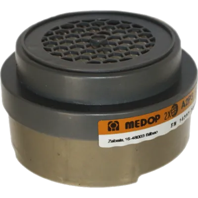 Filtro Medop A2 P3 R combinado com ligação de baioneta