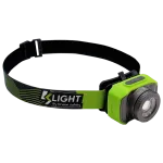 Lanterna LED recarregável Kratos RAINBOW 2 com fita de cabeça