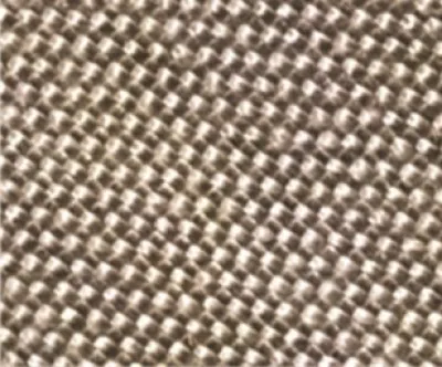 Textura da manta de soldadura 550 °C em fibra de vidro entrelaçada, vista em close‑up.