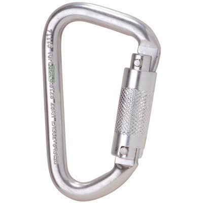 Mosquetão Coverguard Nilak em aço com fecho automático e abertura de 22 mm | segurança EPI