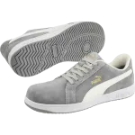 Sapatos Puma Iconic Grey/White com sola antiderrapante e design vintage