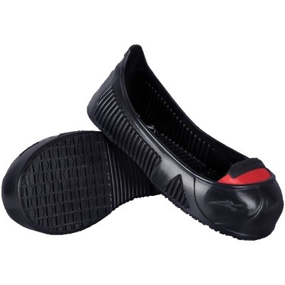 Cobre sapatos TOTAL PROTECT preto com biqueira metálica e sola Tiger Grip® antiderrapante | SR FO WR